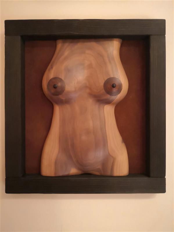 Sculpture Artwork by Tudor Tironi Wood ,Wood,Figurative,Body