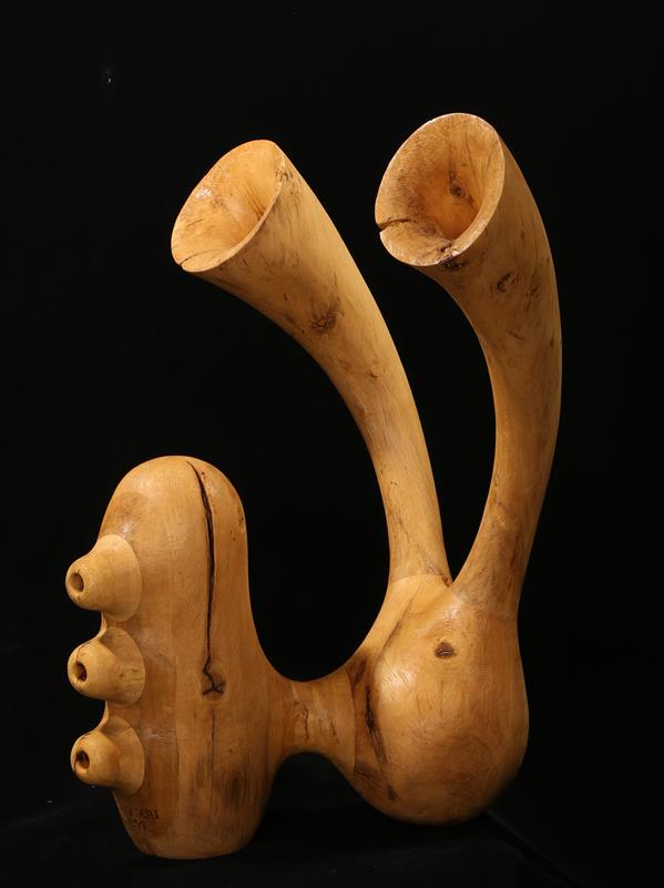 Sculpture Artwork by Sharagim Safari  Wood,Wooden