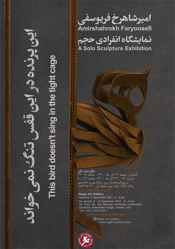 این پرنده در این قفس تنک نمی خواند